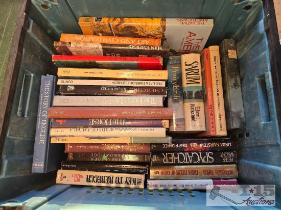 5 Totes of Books