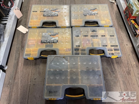 (5) Portable Storage Cases