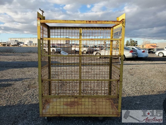 Rolling Metal Cage