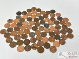 Approx 80 U.S. Pennies