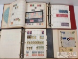 (4) Collectable Stamp Albums