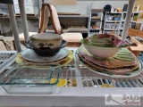 Pyrex, Platters, and Bowls