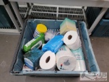 Paper Towels, Lysol Wipes, Tissue Paper, Personal Cleaning Cloths, Ziploc Bags, Disposable Gloves
