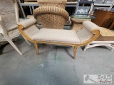 Vintage Emerson et Cie Scroll Bench