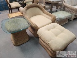 3Pcs Wicker Furniture Set