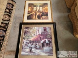 2Pcs Framed Artwork