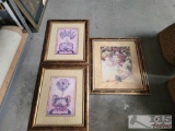 3Pcs Framed Artwork