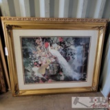 (2) large artwork Pieces