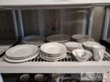 Glass Plates, Coasters, Bowls & Mug