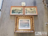 (4) Pieces of Framed Artwork