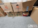 6 Boxes Blu Ray, DVD, VHS, and Beta Max Tapes