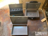 (1) Tool Box and (2) Lockable Boxes
