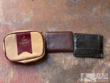 (2) Wallets and (1) Coin Bag