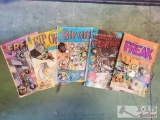 5 Rip off Press Comic Magazines