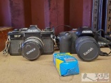 Canon and Kodak Cameras