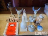 Coasters, Candle Holders and Figurines