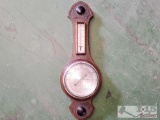 Vintage Stormguide Banjo Barometer