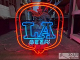 LA Beer Neon Light