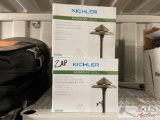 NEW!!! (4) Kichler 12-Volt LED Path Lights