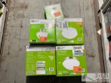 (5) Commercial Electric LED Ceiling Lights