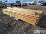 22 pieces of Tounge and Groove Wood