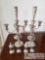 Sterling Silver Candleholders and Salt and Pepper Shakers