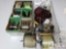 6 Spools for Penn 349 and 2 Other Spools with Conventional Reel Parts