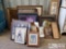 8 Picture Frames, 21 Pieces Of Framed Artwork
