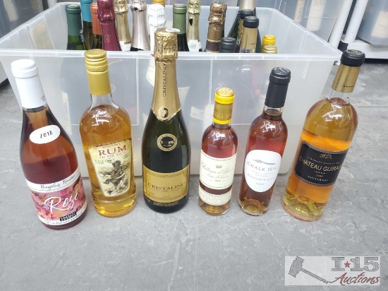 Collection of Sealed Bottles