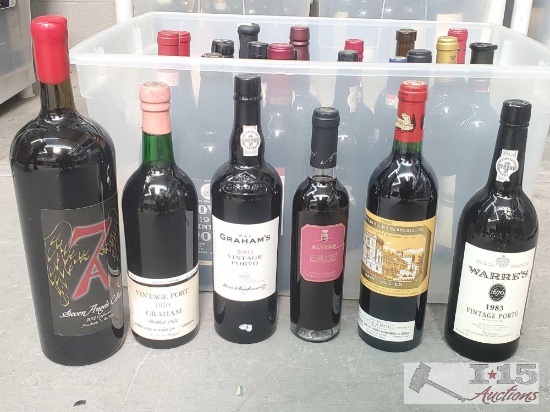 Collection of Sealed Bottles