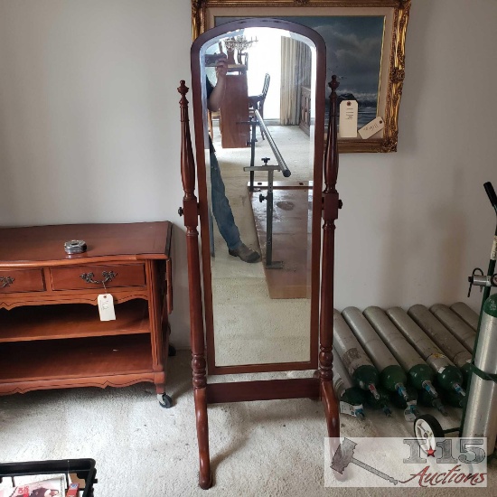 Free Standing Full Length Mirror