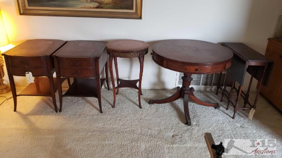 5 Mahogany End Tables