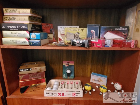 Golf Balls, Golf Gloves, Par-Pak, Golf Decor and More