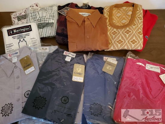 Nee in Package Button Ups, Sweaters and Boxers