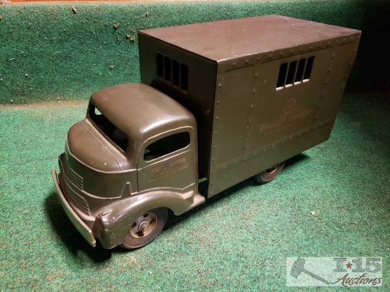 Vintage Smitty Toys Bank of America Armored Truck