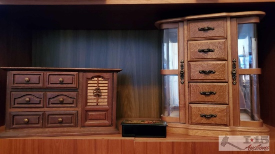3 Jewelry Boxes