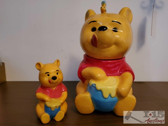 Winnie the Pooh Cookie Jar and Coin Bank