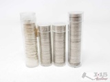 Approx 44 Silver Roosevelt Dimes And Approx 173 Silver Mercury Dimes,534g