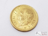 1917 10 Pesos .900 Gold Coin
