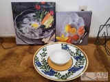 3 Serving Platters