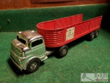 Vintage Structo Truck and Trailer, Structo Steel Company Trailer