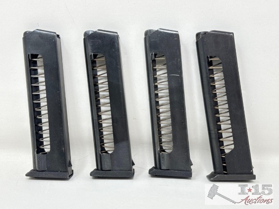 (4) 9x18mm 8rd Magazines