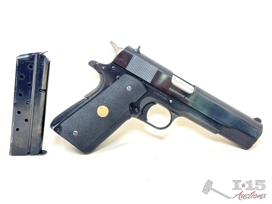 Colt MK IV/ Series 8 Government Model 9mm Semi-Auto Pistol