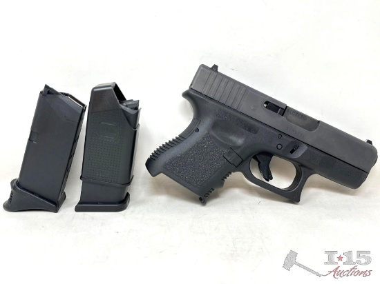 Glock 26 9mm Simi-Auto Pistol