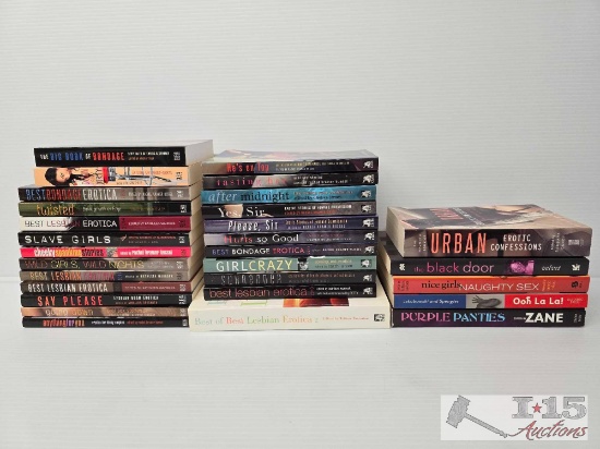 (29) Erotic Book Collection
