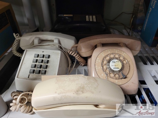 (4) Vintage Telephones
