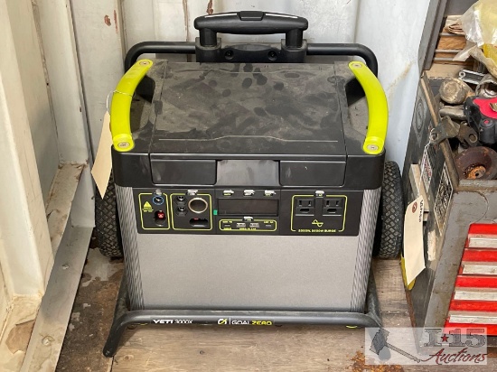Yeti 3000x Goal Zero Portable Power Station