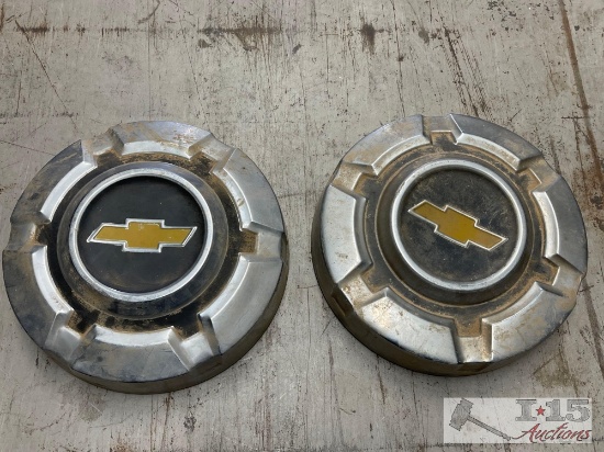 (2) Chevrolet Hub Caps