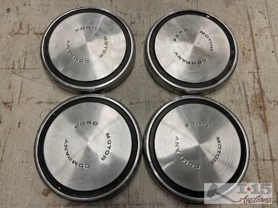 (4) Ford Hub Caps