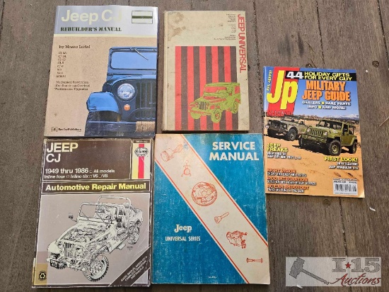 Vintage Jeep Manuals and Magazine